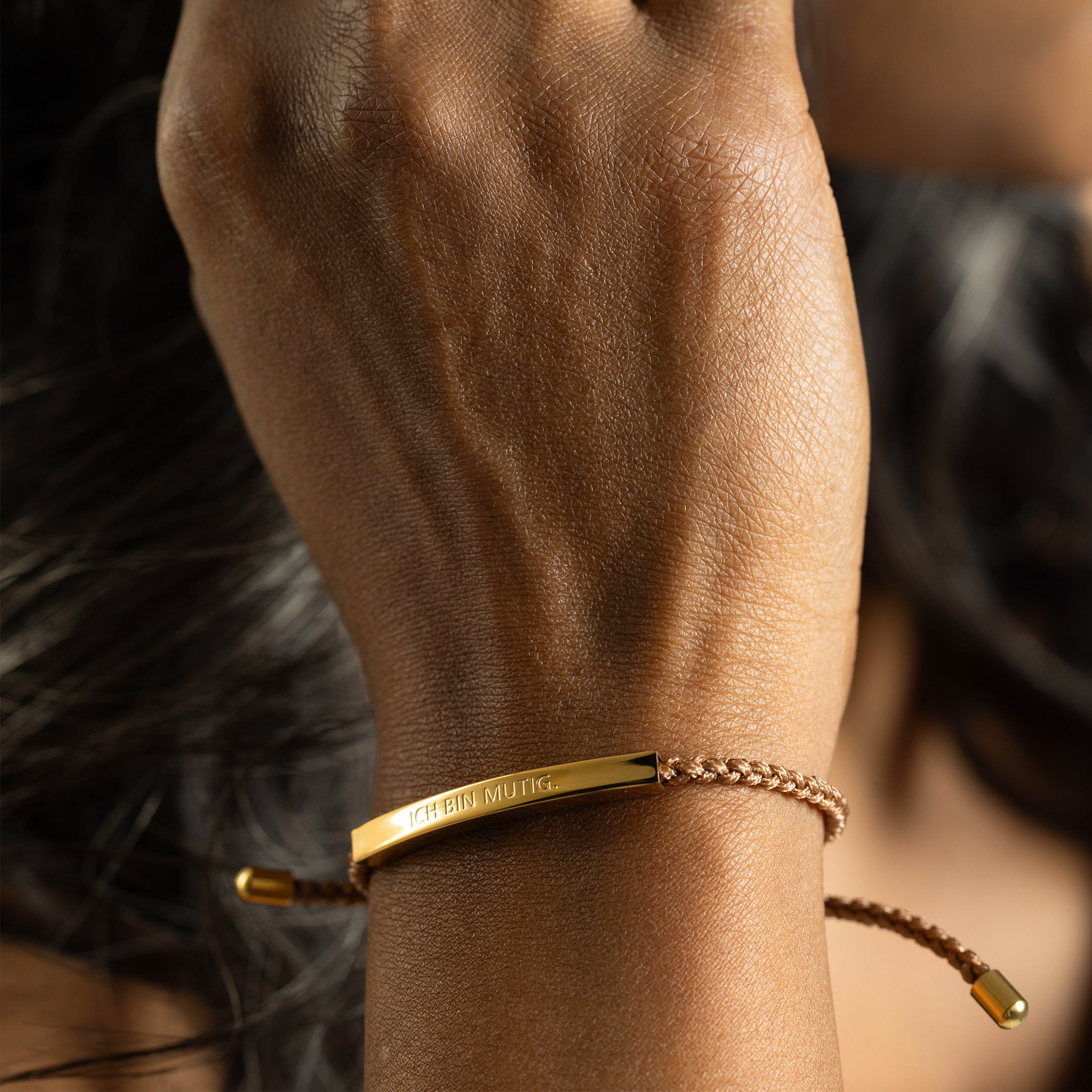 Armband "Ich bin mutig."